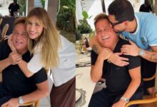 Encontro familiar marca celebração de Dia dos Pais do cantor Leonardo