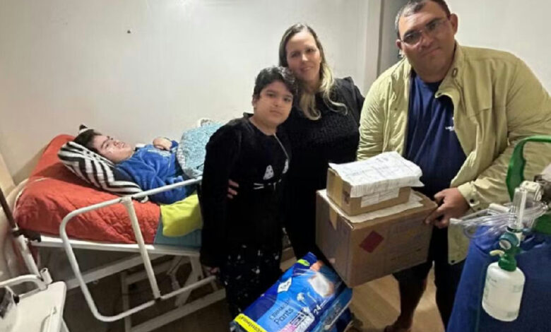 Entrega emergencial: caminhoneiro percorre 3,7 mil km para salvar menino em meio a enchentes no RS