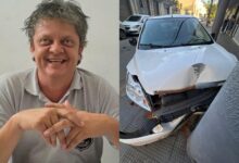 Escrivão da Civil morre no Centro de Anápolis após mal súbito causar batida em pilar