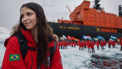 Estudante brasileira de 16 anos alcança o Polo Norte em expedição científica
