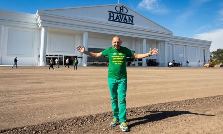 Expansão da Havan: nova megaloja com 10 mil m² e ícone americano abre as portas em agosto