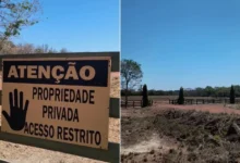 Fã visita nova fazenda de Leonardo e brinca com simplicidade da entrada