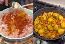Frango com batatas e molho encorpado: a receita que desbanca o bife grelhado no dia a dia