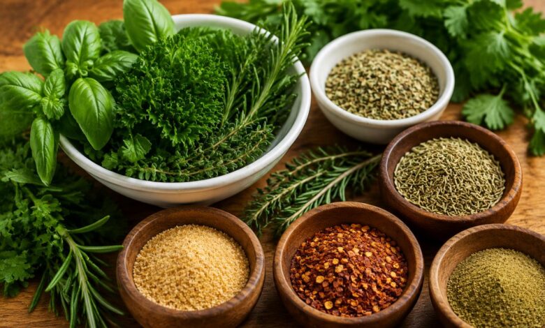 Guia completo: como escolher entre temperos frescos e secos para realçar suas receitas