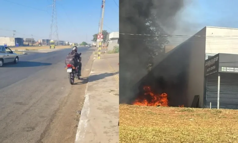 Inteligência artificial auxilia PM na prisão de suspeito de provocar queimadas em Goiânia