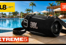 JBL Xtreme 5 entra em oferta com 54% de desconto no esquenta 8.8 do Mercado Livre