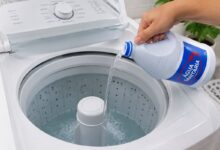 Limpeza da máquina de lavar: por que o uso de água sanitária exige cautela