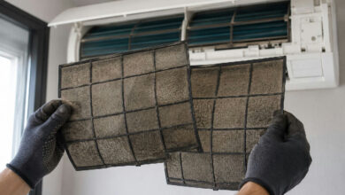 Manutenção de ar-condicionado: filtros sujos podem cortar eficiência pela metade, alerta especialista
