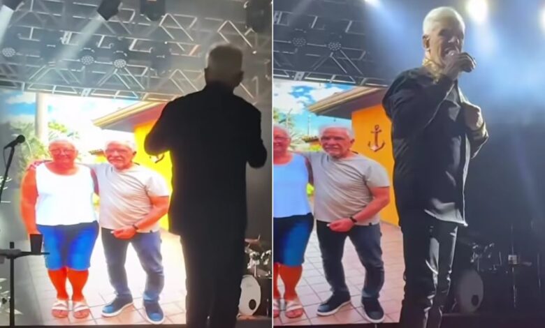 Mato Grosso presta emocionante tributo à irmã falecida em show em Itaberaí, Goiás