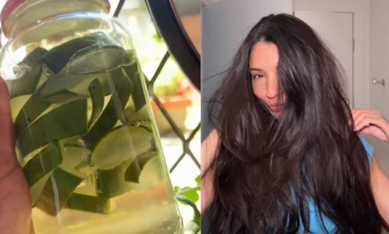 Mel de babosa caseiro ganha popularidade como alternativa para reduzir o frizz