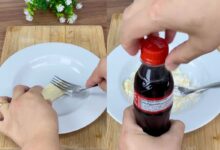 Mistura caseira com banana e refrigerante viraliza para limpeza de utensílios