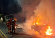 Motorista foge após acidente fatal com incêndio que matou motociclista de 21 anos em Goiânia