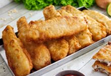 O segredo da farinha de grão-de-bico para um peixe frito perfeito