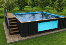 Piscinas de container ganham mercado e prometem revolucionar o lazer residencial