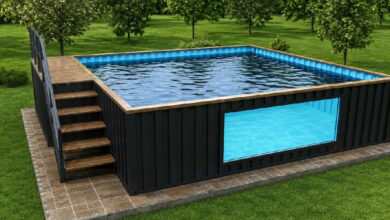 Piscinas de container ganham mercado e prometem revolucionar o lazer residencial