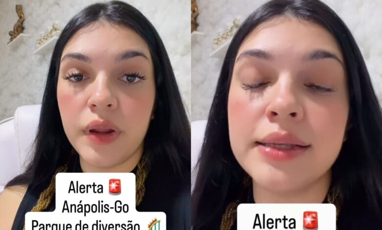 Previsão de sensitiva sobre parque de diversões em Anápolis gera apreensão nas redes sociais