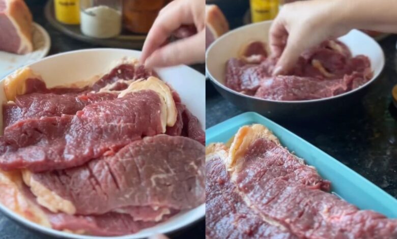 Truque com vinagre e temperos promete transformar o preparo do bife no dia a dia