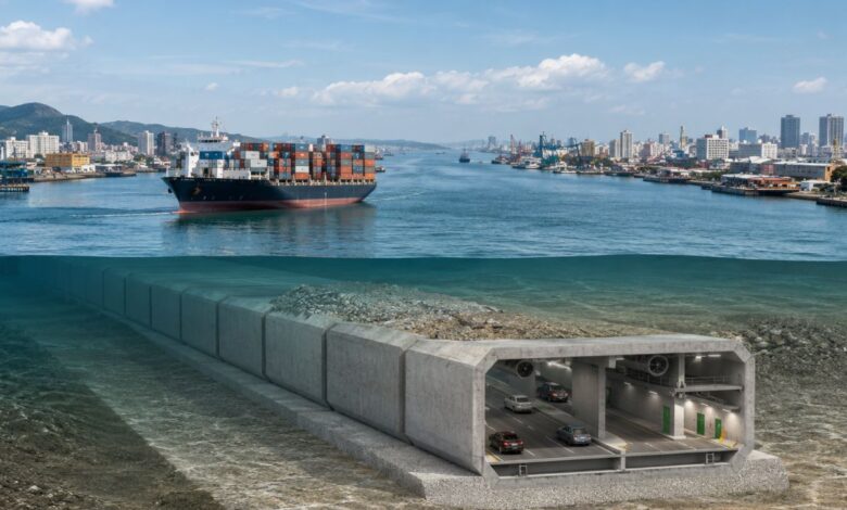 Túnel Santos Guarujá: obra de R$ 6,8 bilhões e 1,5 km revoluciona travessia sob o mar