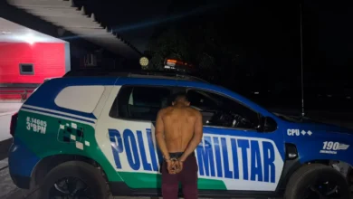 Vandalismo escolar em Porangatu: homem é preso após invadir e danificar colégio estadual