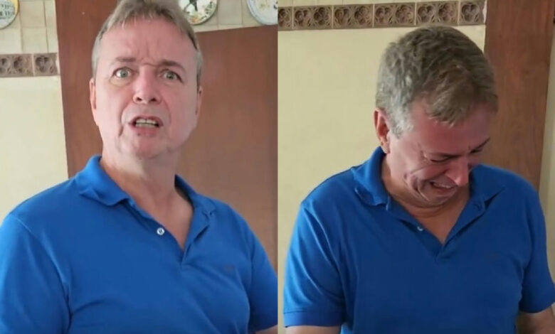 Vídeo de pai emocionado ao descobrir gravidez após 15 anos viraliza nas redes sociais