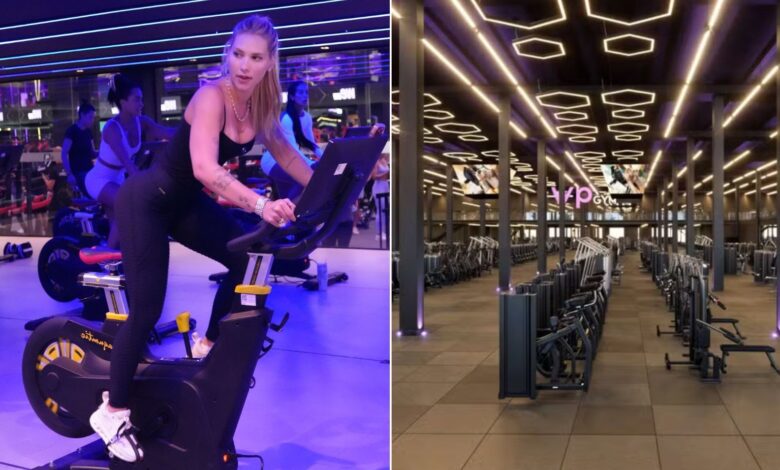 Virginia Fonseca movimenta sua nova academia em Goiânia com treino surpresa e interação com fãs