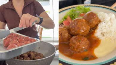 Almôndegas com bacon e calabresa ganham destaque como opção suculenta para substituir a carne moída
