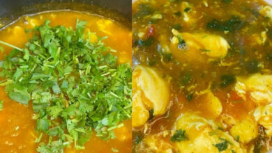 Caldo de ovo com farinha de mandioca surge como alternativa prática para refeições rápidas