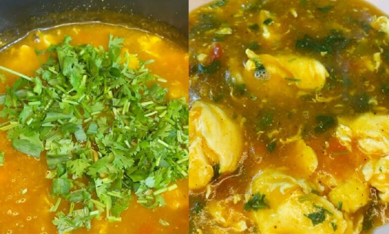 Caldo de ovo com farinha de mandioca surge como alternativa prática para refeições rápidas