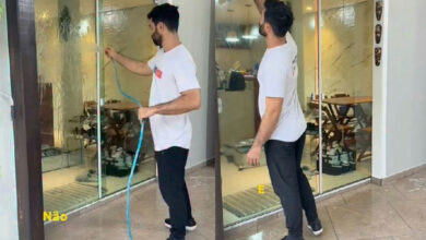 Especialista revela por que lavar vidros com mangueira pode ser um erro e como evitar manchas