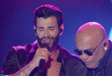 Gusttavo Lima lamenta morte de Rick e relembra parceria em show