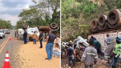 Secretário de Meio Ambiente e vereador de Leopoldo de Bulhões se ferem em colisão na Go-010