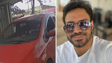 Câmera de segurança flagra estudante e suspeito de homicídio entrando em condomínio de Goiânia