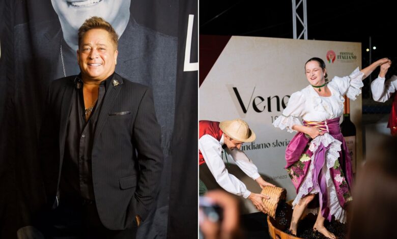 Nova Veneza celebra 20 anos de Festival Italiano com Leonardo, pisa da uva e gastronomia autêntica