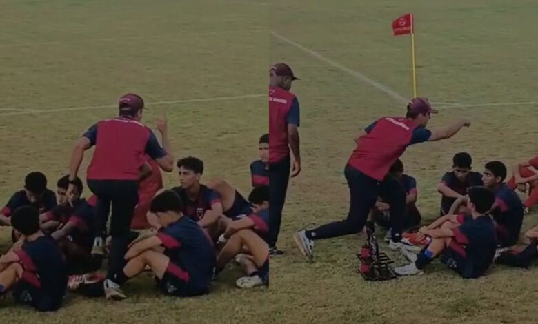 Vídeo de técnico do Iporaense Sub-15 xingando jogadores em partida decisiva gera debate