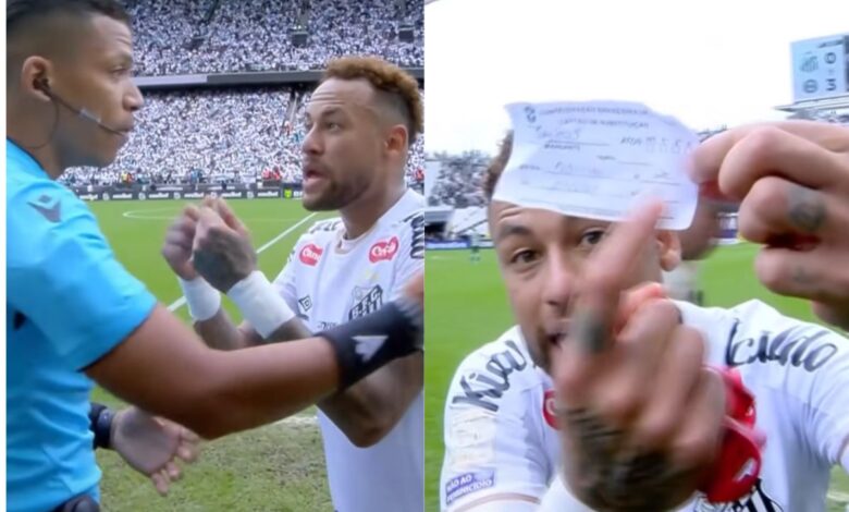 Arbitragem erra e Neymar é retirado de campo em jogo decisivo antes da convocação