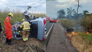 Prisão de motorista embriagado após acidente grave com família ferida na Go-213