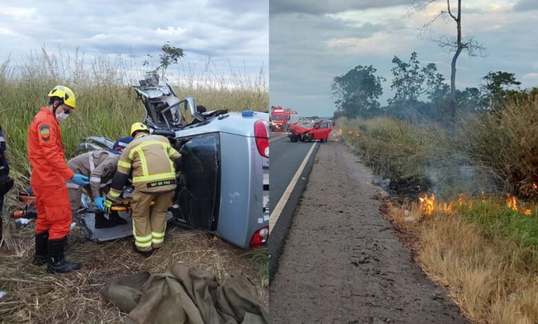Prisão de motorista embriagado após acidente grave com família ferida na Go-213