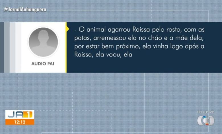 Ataque de animal contra criança e mãe gera comoção em relato exclusivo