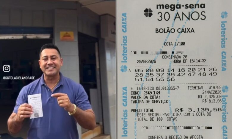 Grupo goiano investe R$ 232 mil em bolão para o sorteio especial de 30 anos da Mega-sena
