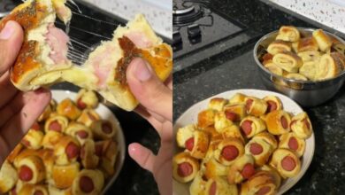 Salgados caseiros: bauruzinho e enroladinho de salsicha são a pedida ideal para o lanche