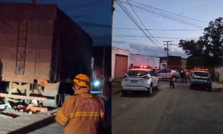 Tragédia em Anápolis: caminhão desgovernado invade bar e deixa quatro mortos