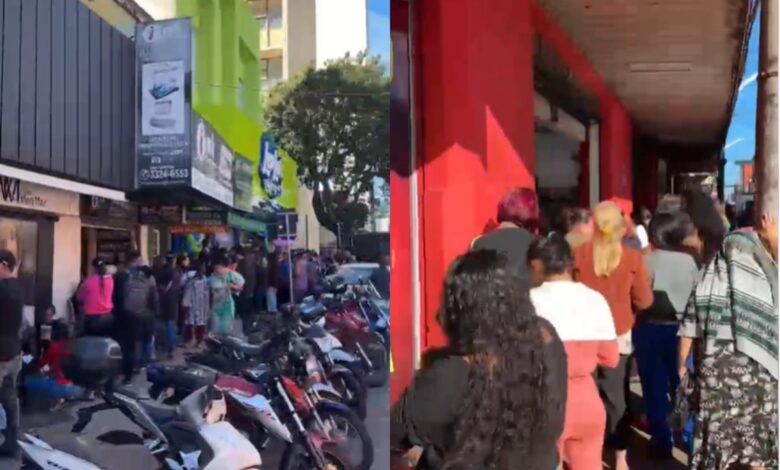 Fenômeno Levlar: multidão forma fila desde a madrugada para abertura em Anápolis