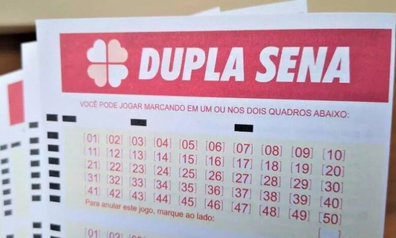 Dupla Sena 2962 sorteia prêmio de R$ 1,7 milhão nesta quarta-feira (27)