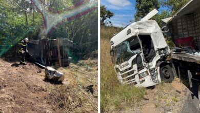 Colisão entre carretas na Br-020 deixa um motorista morto em Posse