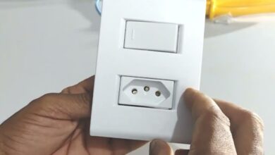 Como clarear tomadas e interruptores amarelados usando truque simples