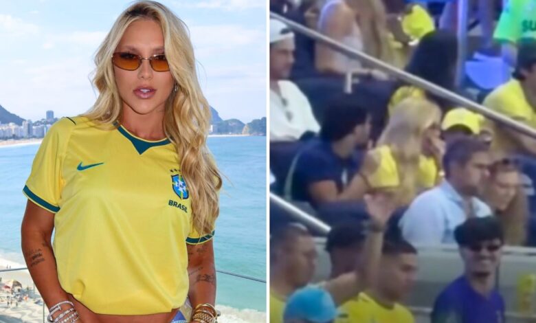 Virginia Fonseca é vaiada no Maracanã durante jogo do Brasil; Vini Jr. pede respeito