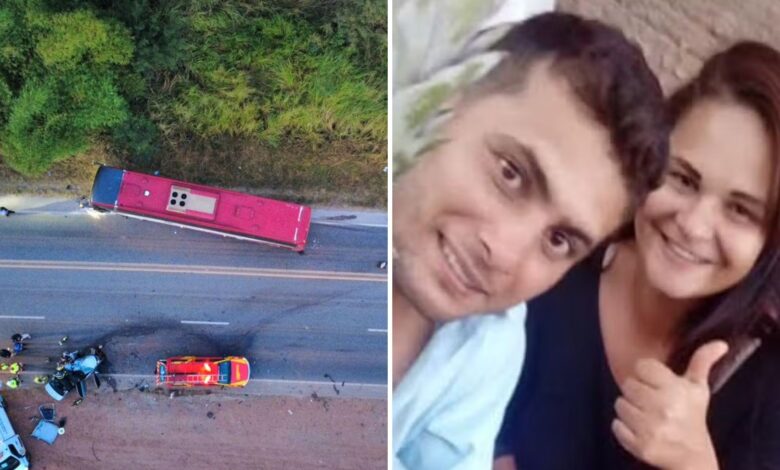 Investigação aponta que carro de casal invadiu pista contrária antes de colisão fatal na Br-153