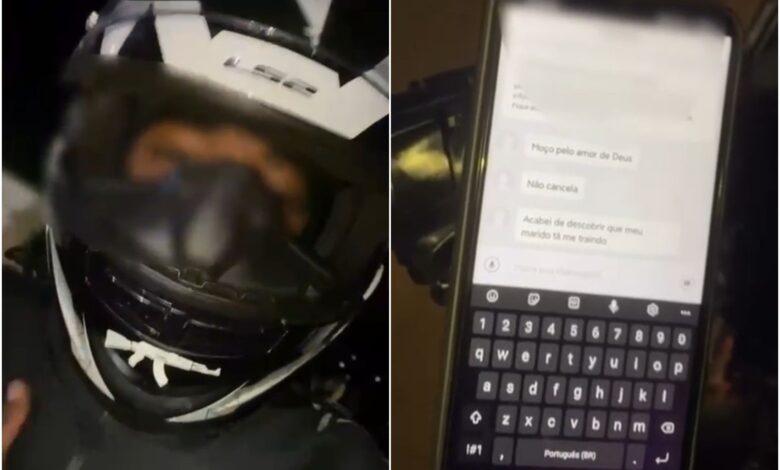 Traição conjugal em Anápolis: motociclista de aplicativo relata corrida inusitada