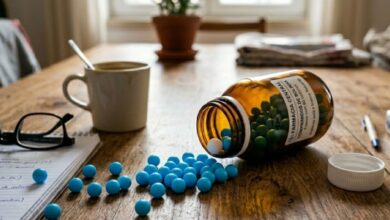 Entenda a função da pequena peça plástica encontrada dentro de frascos de medicamentos