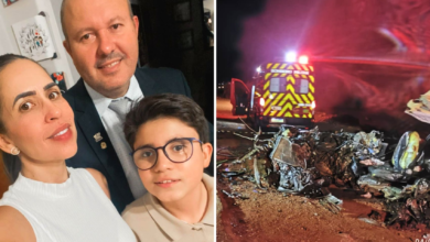 Acidente fatal na Go-206 tira a vida de vereador, esposa e filho em Goiás